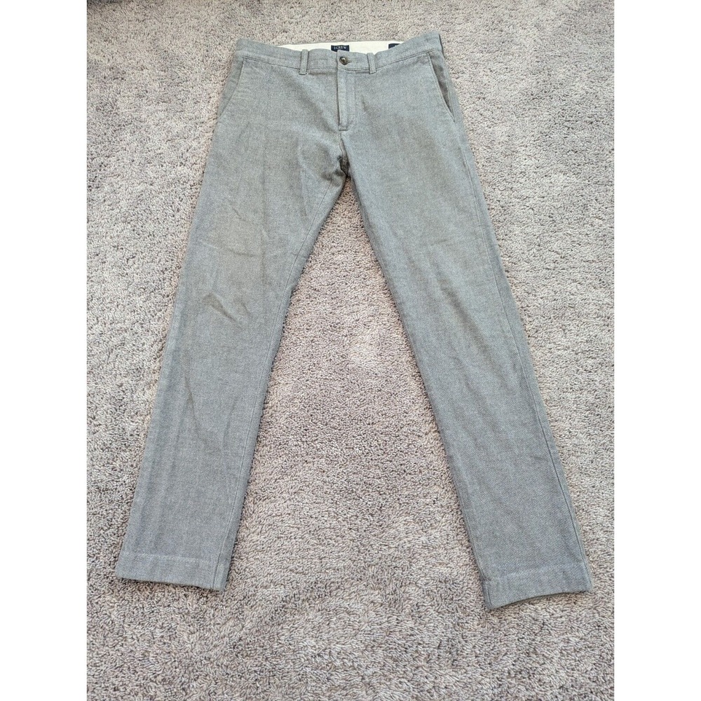 J. Crew Flex Chino Pants Men's‎ 30x32 Gray Office Casual Business